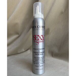 Nick Chavez Sexy N Sassy Volumzing Thickening Mousse 7 OZ HTF